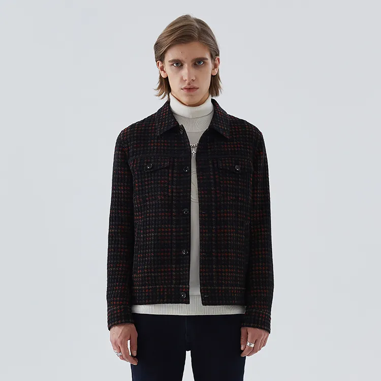 DAVID NAMAN FW22 Jacket Men's Orange Black-2