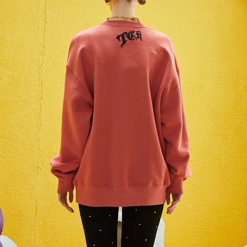 TCH Sweatshirts Unisex Pink-3