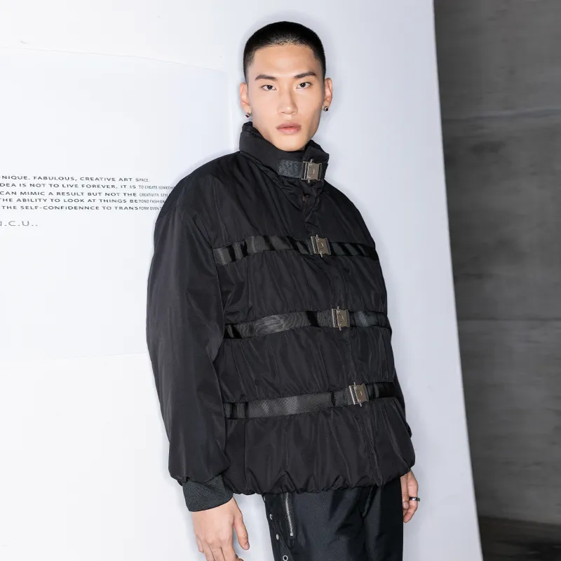 XINYINSU Puffer Jacket Unisex Black-2