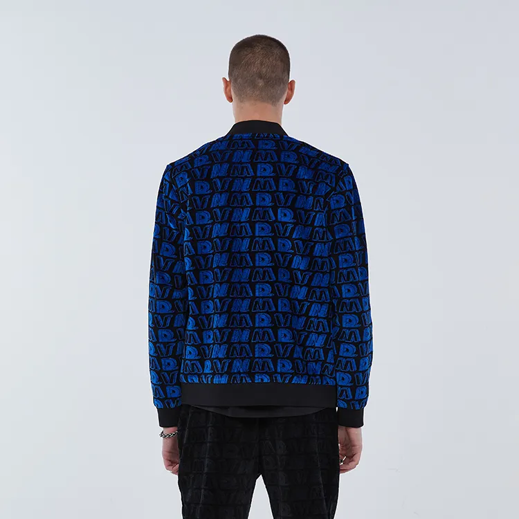 DAVID NAMAN FW22 Jacket Men's Royal Blue-5