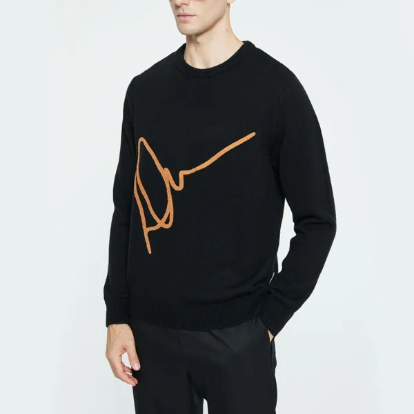 DKNY Sweaters Men Black-5