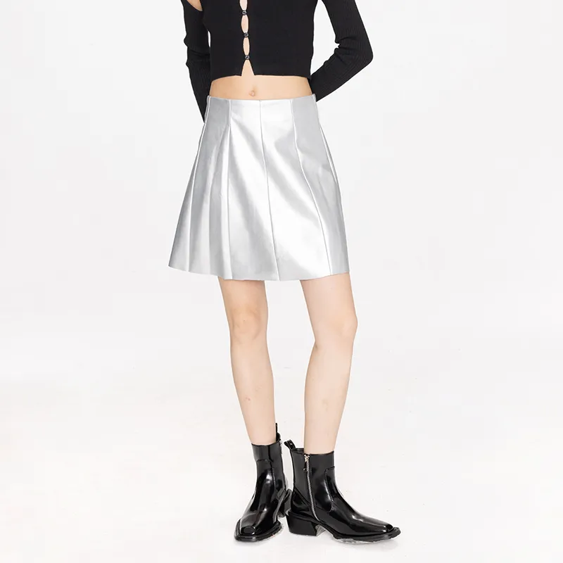 Cubic Casual Short Skirts Women's-3