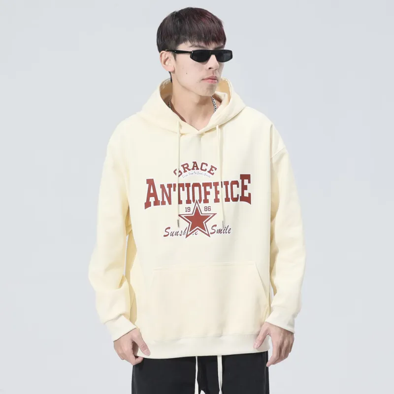 Antioffice Sweatshirt Unisex White-23