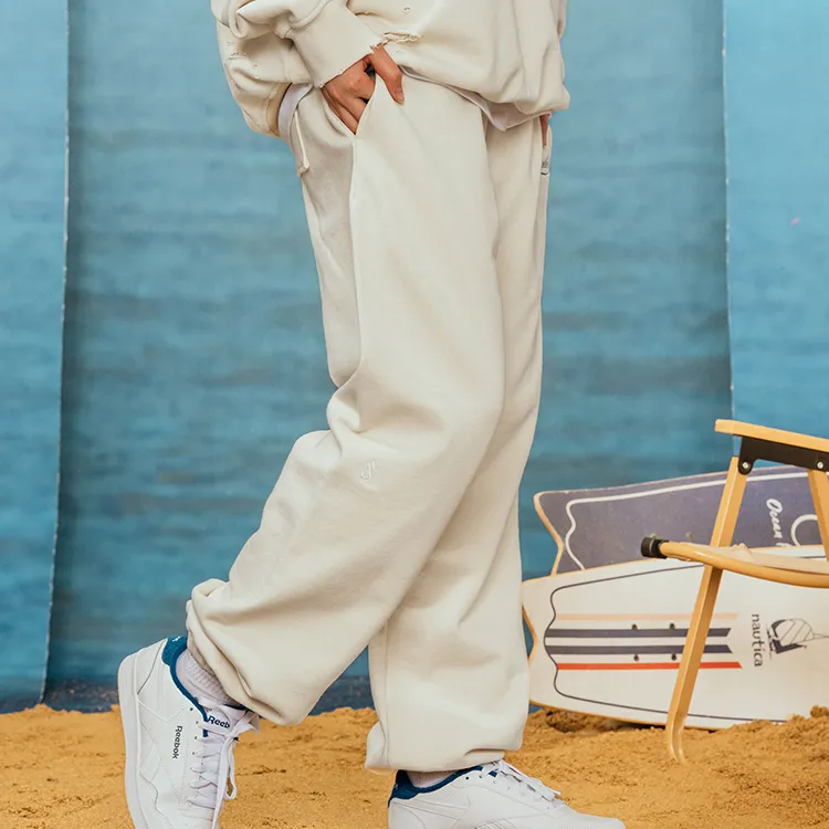 Nautica White Sail Knitted Sports Pants Unisex-9