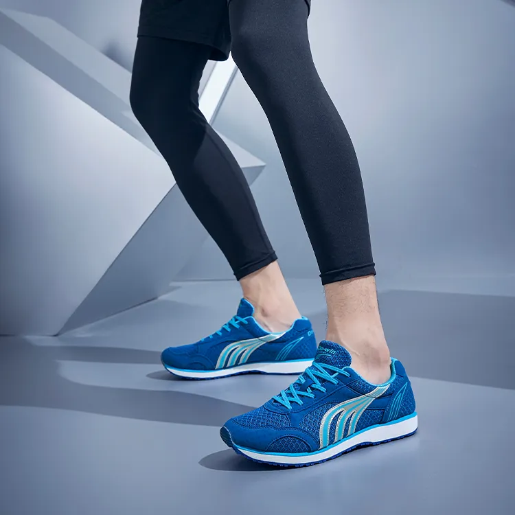 DO WIN Durable Breathable Low Top Running Shoes Unisex Blue-6