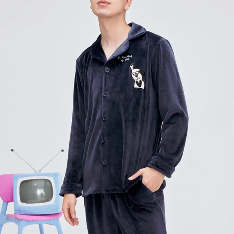 Xiang Ning Pai Men Pajama Sets-2