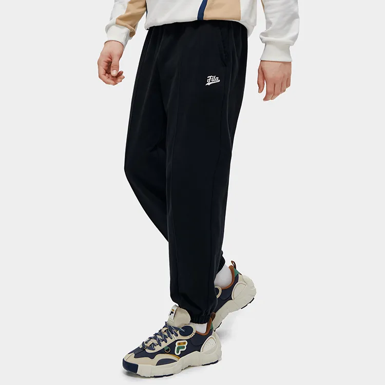 FILA FUSION Casual Pants Men Black-2