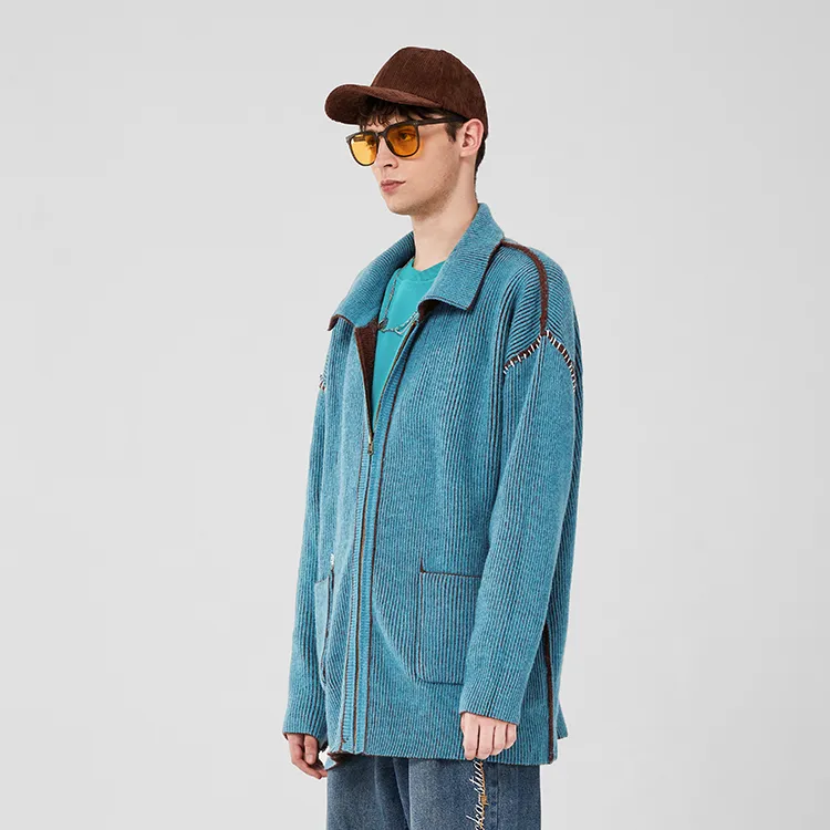 LAMLICKA Knitwear Unisex Blue-2