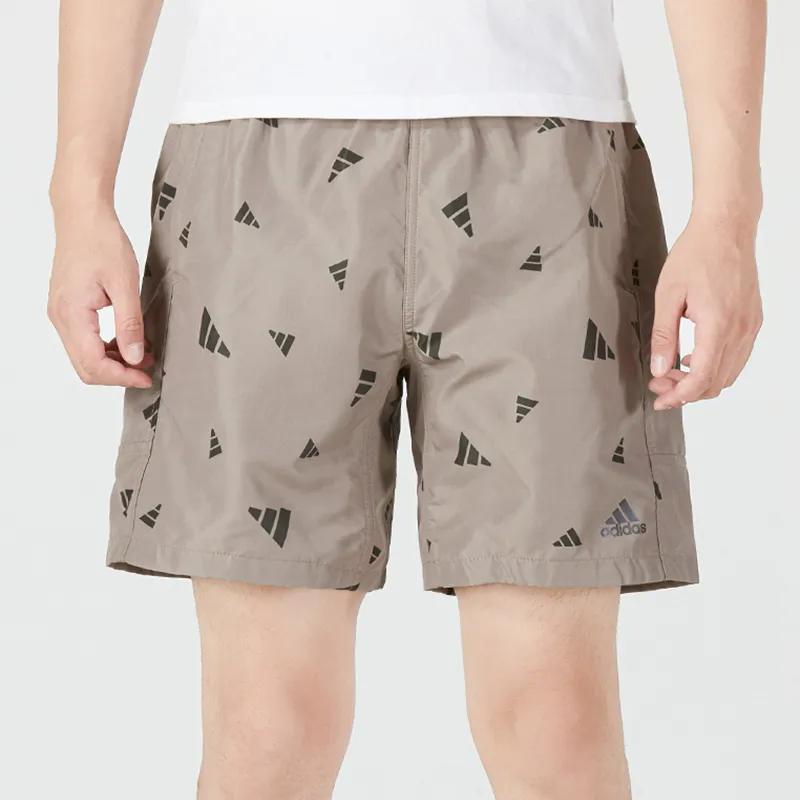 Adidas Casual Shorts Men Khaki-4