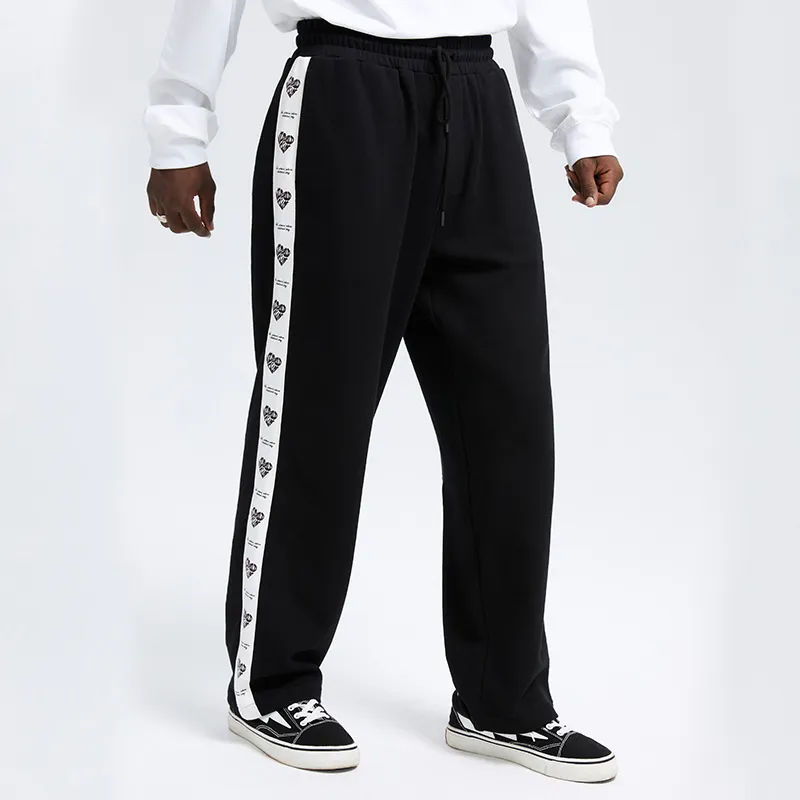 Wild Child Club Knitted Sweatpants Unisex Black-5