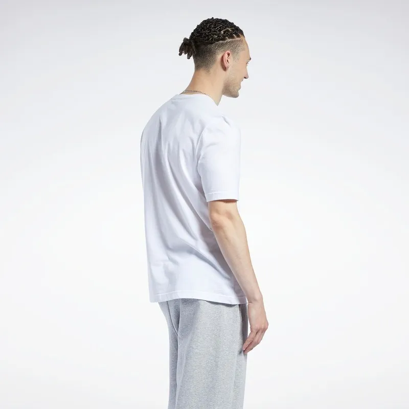 Reebok T Shirts Unisex White-3