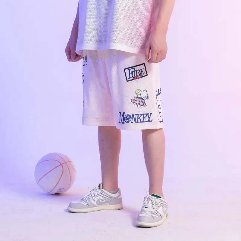 FireMonkey Basketball Shorts Unisex-7