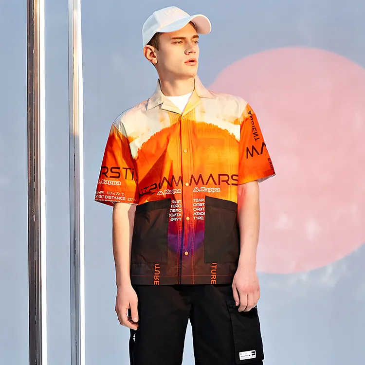 Kappa Mars Series Shirts Men-2