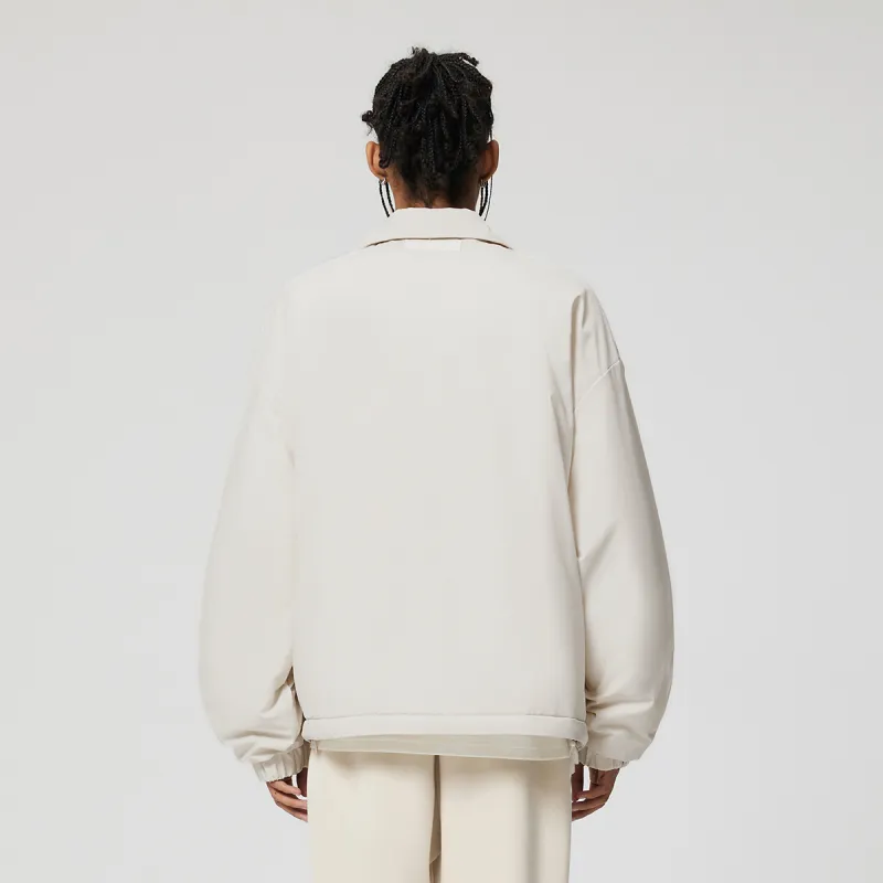 ROCAWEAR Letter Lapel Loose Fit Thickened Puffer Jacket Unisex-5