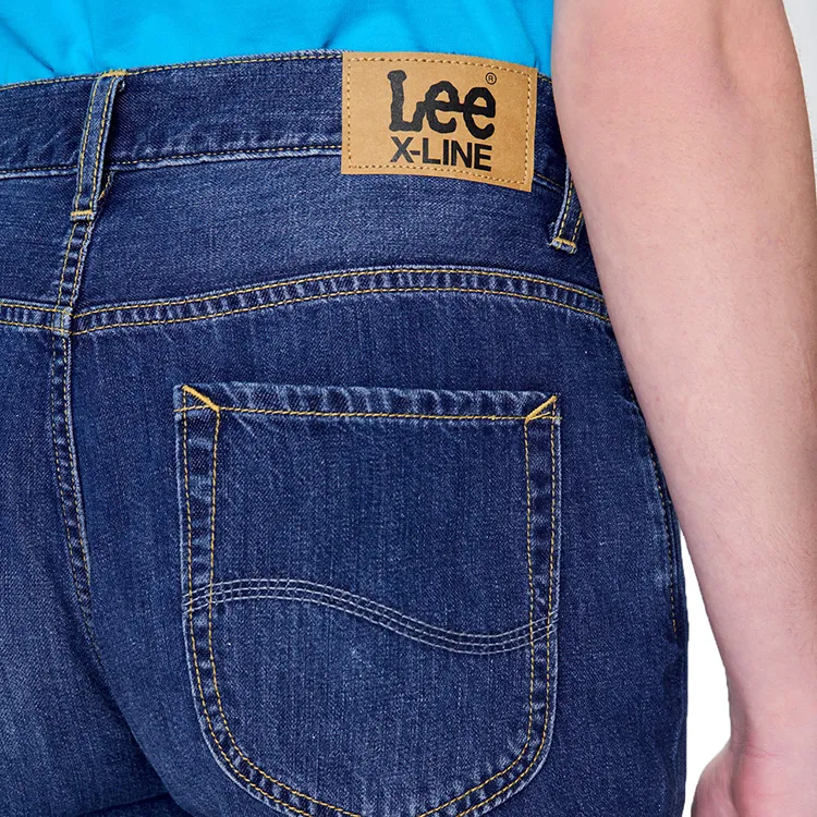 Lee Xline Jeans Men Medium Dark Blue-6