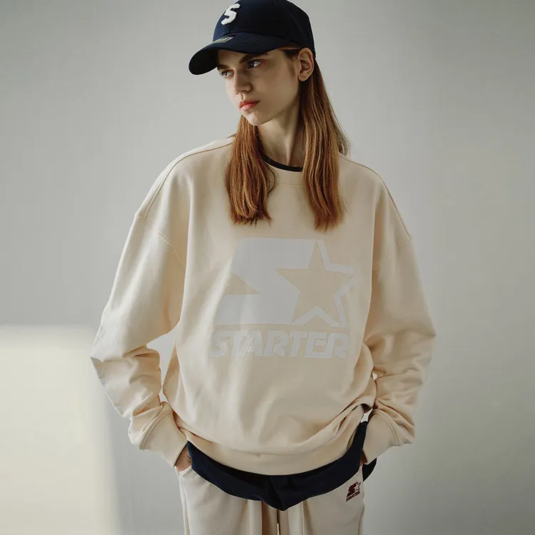 STARTER Sweatshirts Unisex Birch White-4