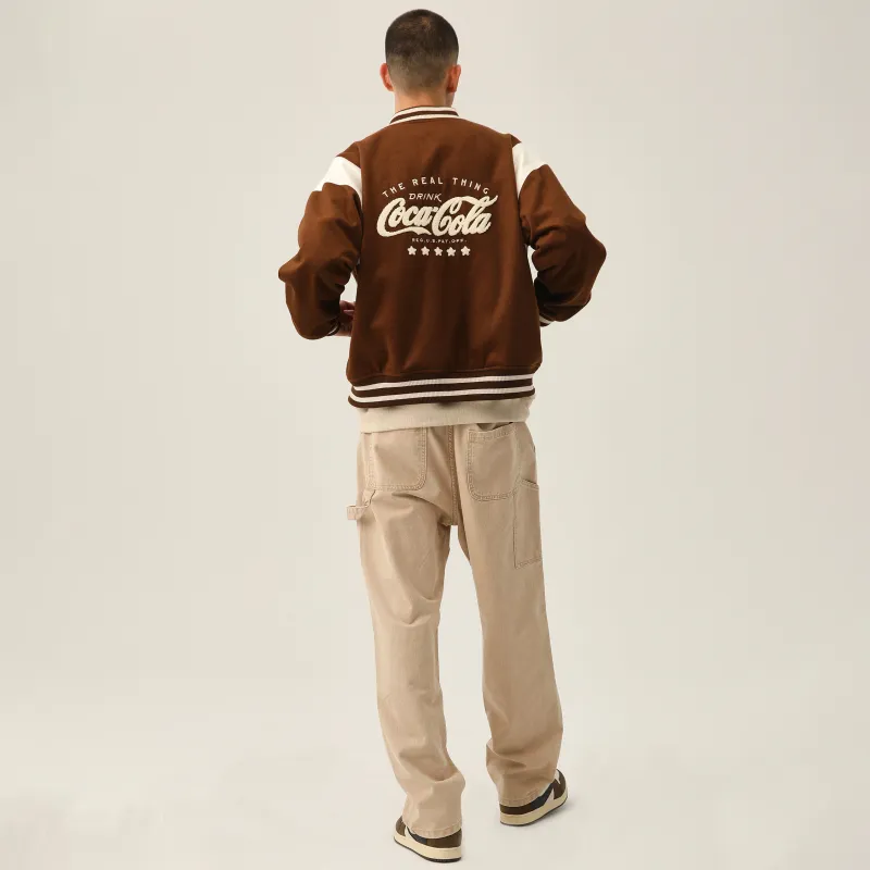 Coca Cola Baseball Jacket Unisex-5