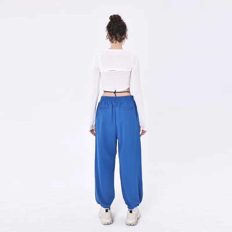 ASWZ Straight Moderate Casual Pants Fall Women's-10