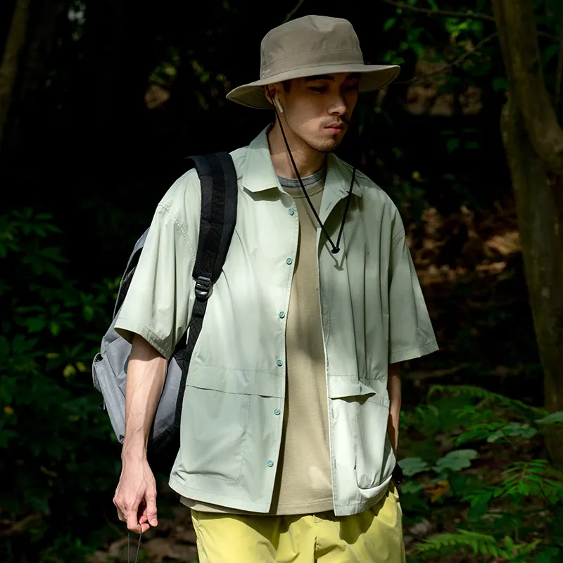 URBAN STANDARD Shirts Unisex Pea Green-2