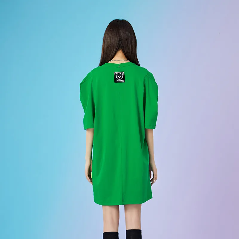 LALABOBO Short Sleeved Dresses Women's-5