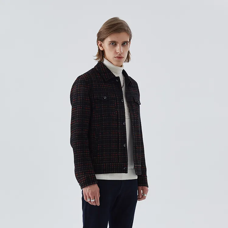 DAVID NAMAN FW22 Jacket Men's Orange Black-6