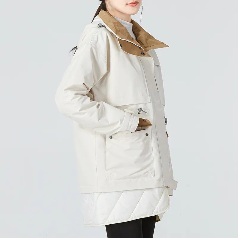 Columbia Puffer Jacket Women's Ecru-2