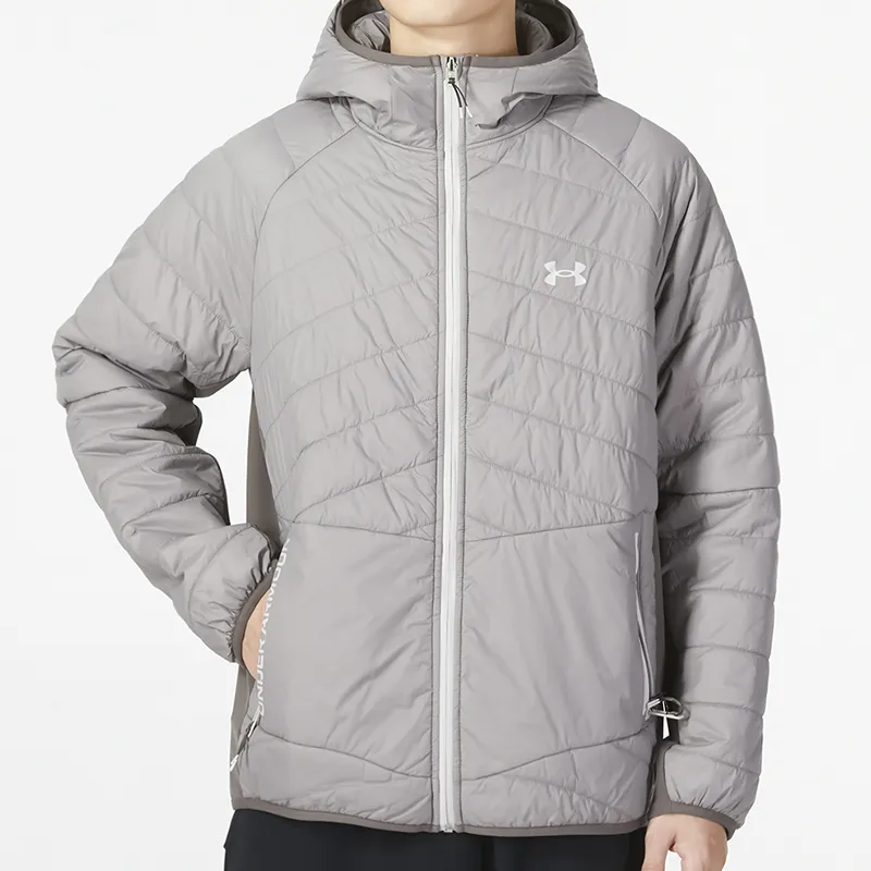 Under Armour Puffer Jackets Men Gray-4