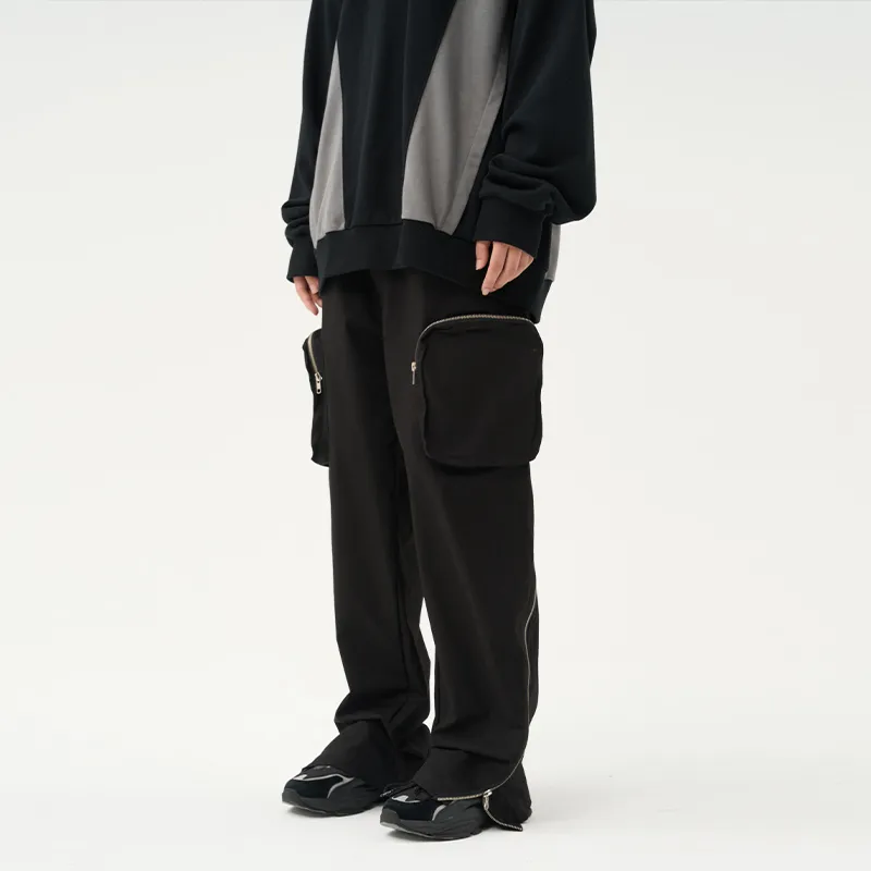 RUNNINWHEEL Casual Pants Unisex-2