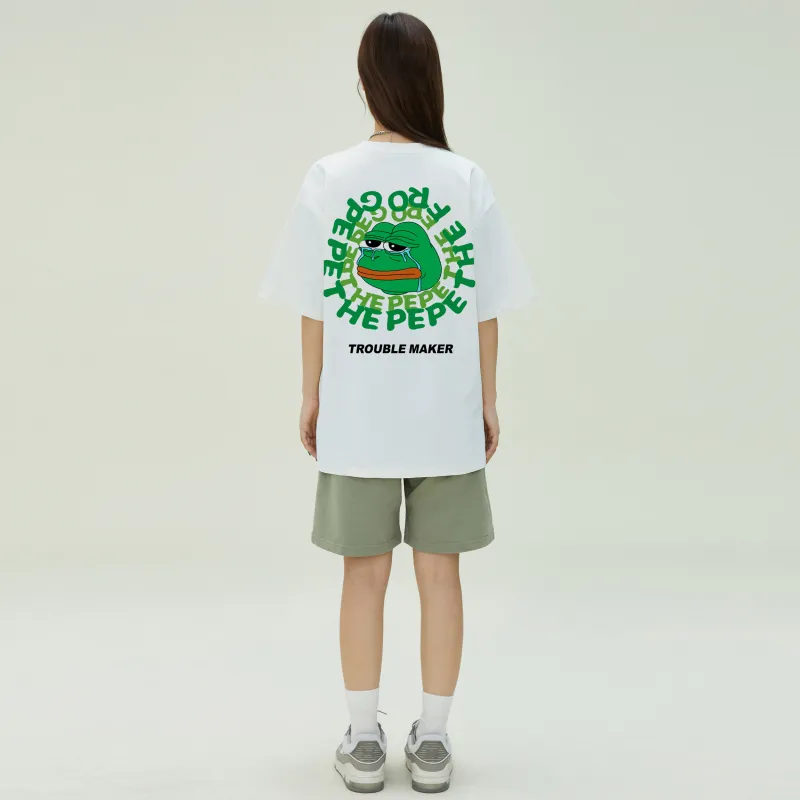 Pepe The Frog T Shirts Unisex-7