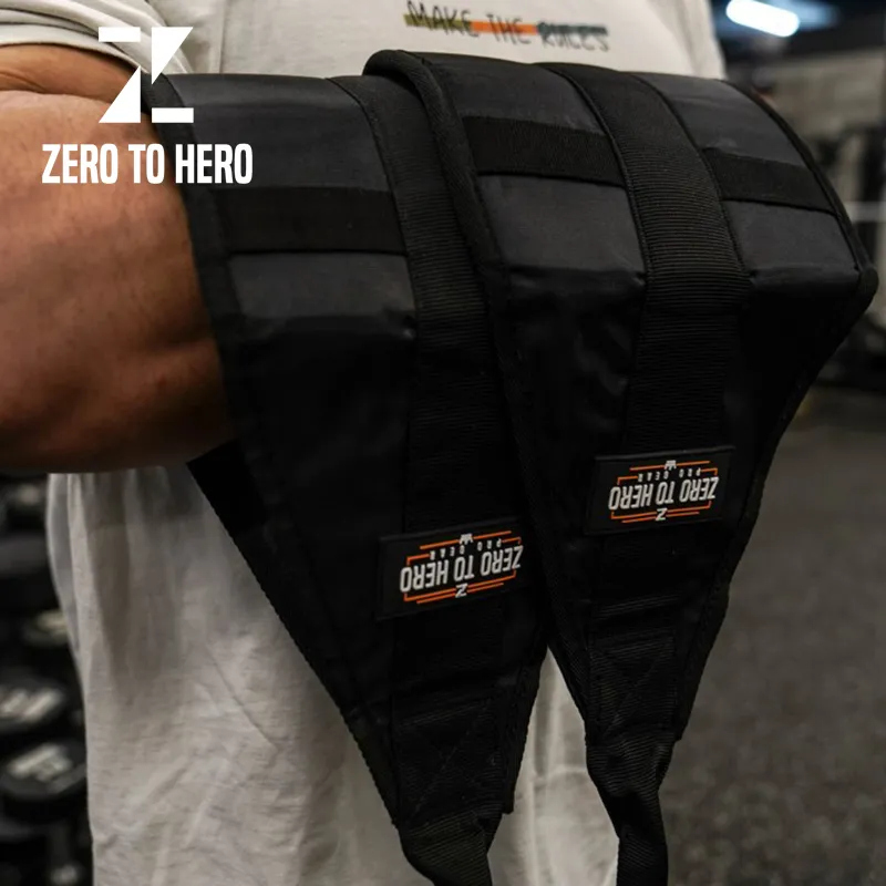 ZERO TO HERO Fitness Arm Guards Black Polyester Overall Protective Equipment-4