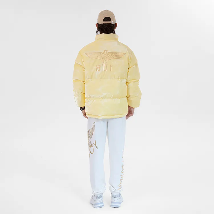 Boy London FW22 Down Jacket Unisex Yellow-6