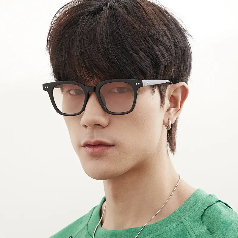 MUYKUY TR90 Square Sunglasses Unisex-20