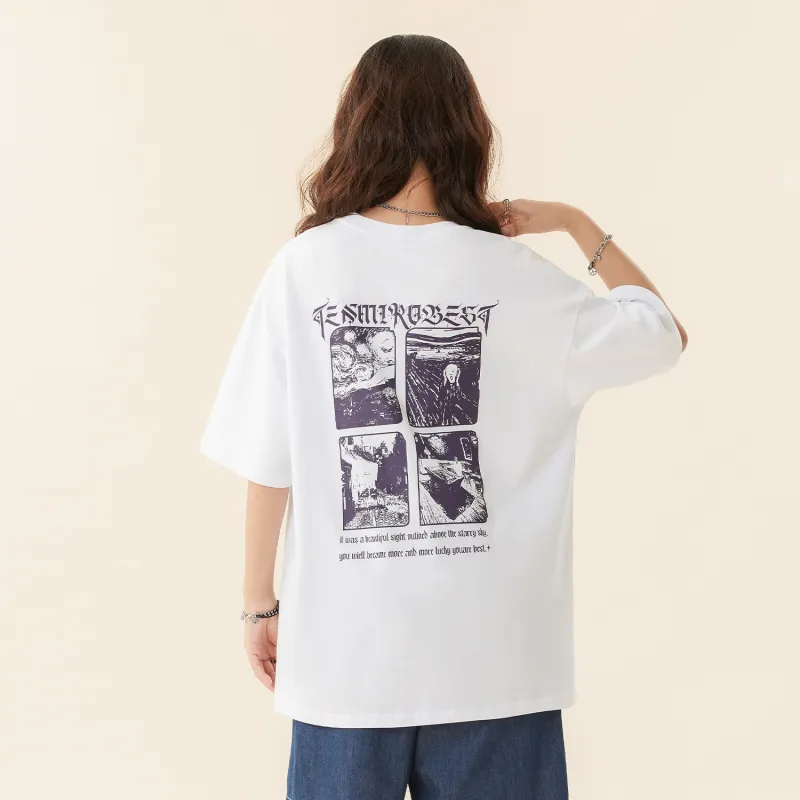 TEN MIRO Short Sleeved T Shirts Unisex-19