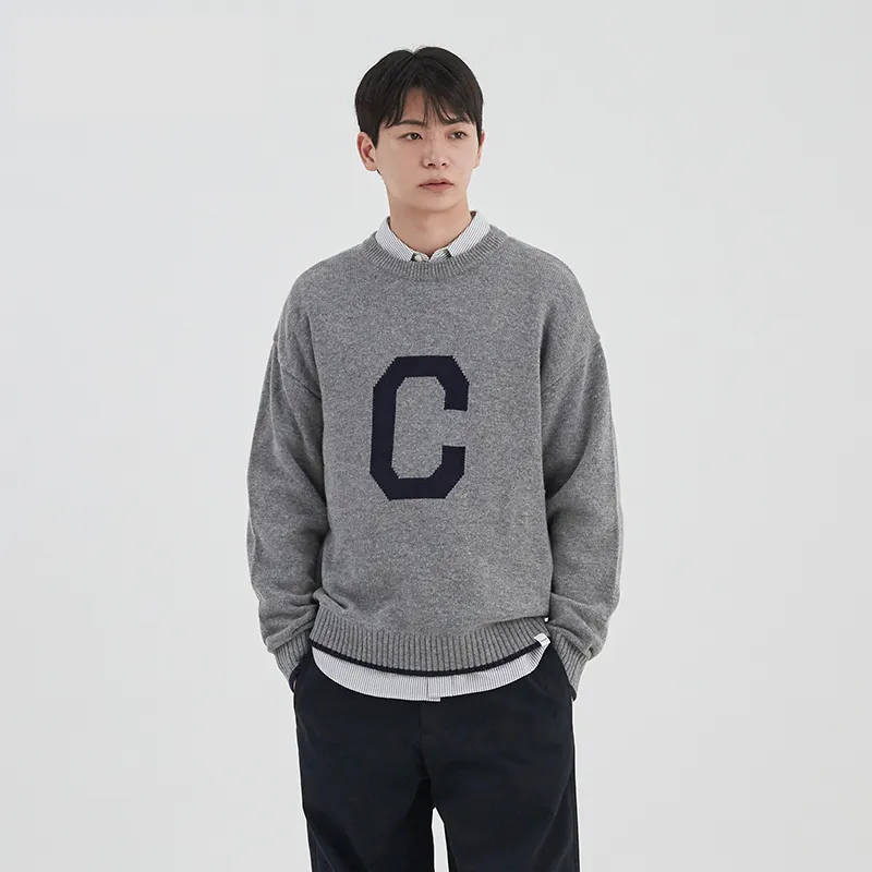 COVERNAT FW22 Sweater Unisex Gray-2