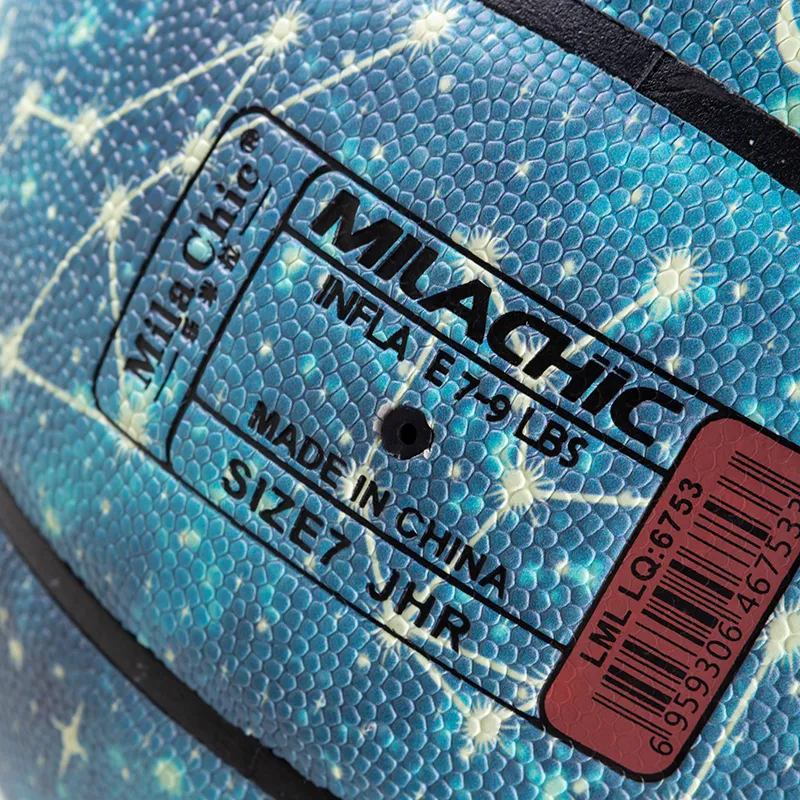 MILACHIC Confessions Collection PU Basketball Starry Blue Size 7 Training-2