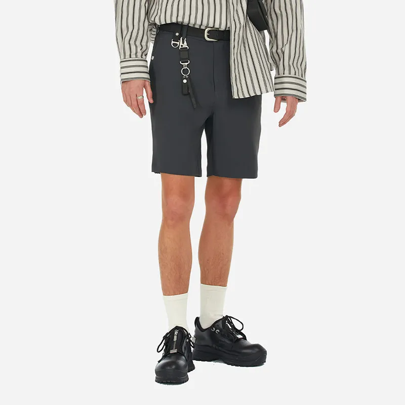 C2H4 R007 'Genesis' Casual Shorts Unisex Dark Gray-2