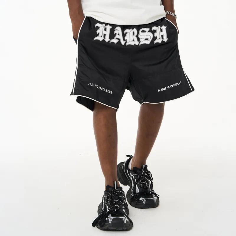 HARSH AND CRUEL Sports Shorts Unisex-3