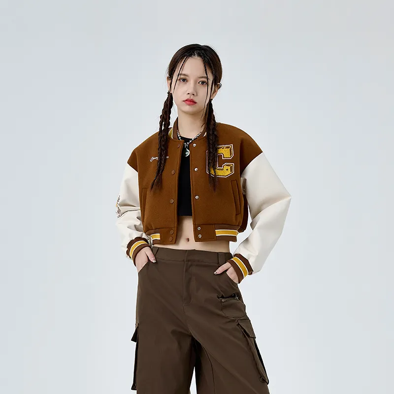 BENMYSHOWER Baseball Jacket Unisex-2