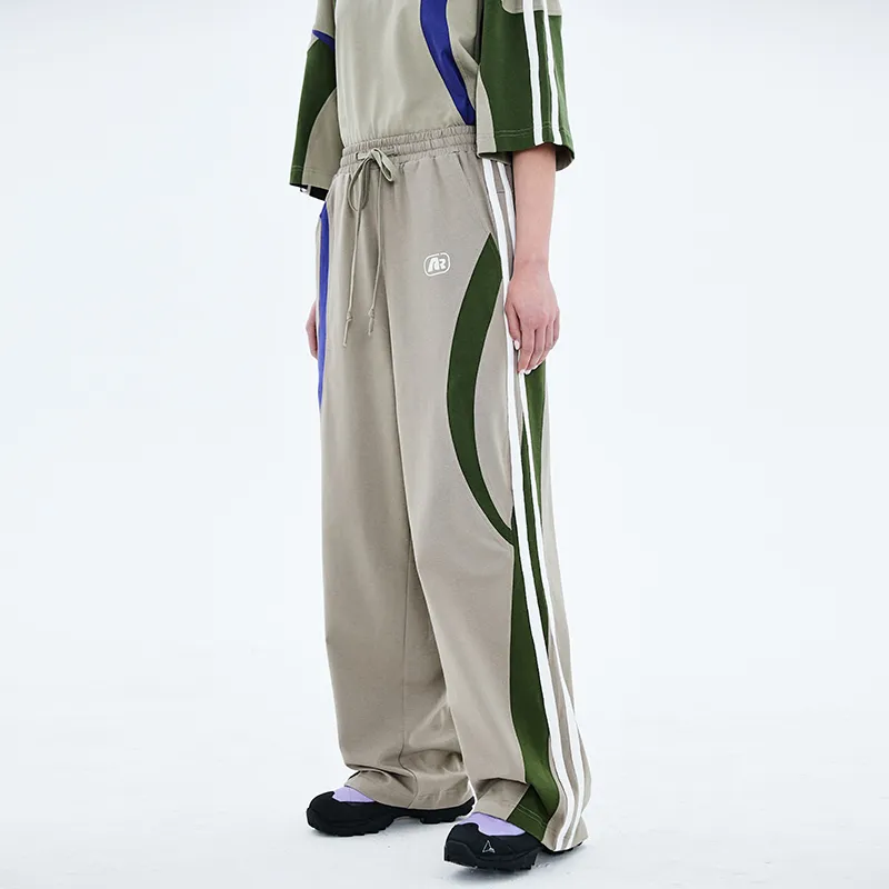 A SQUARE ROOT Knitted Sweatpants Unisex-4