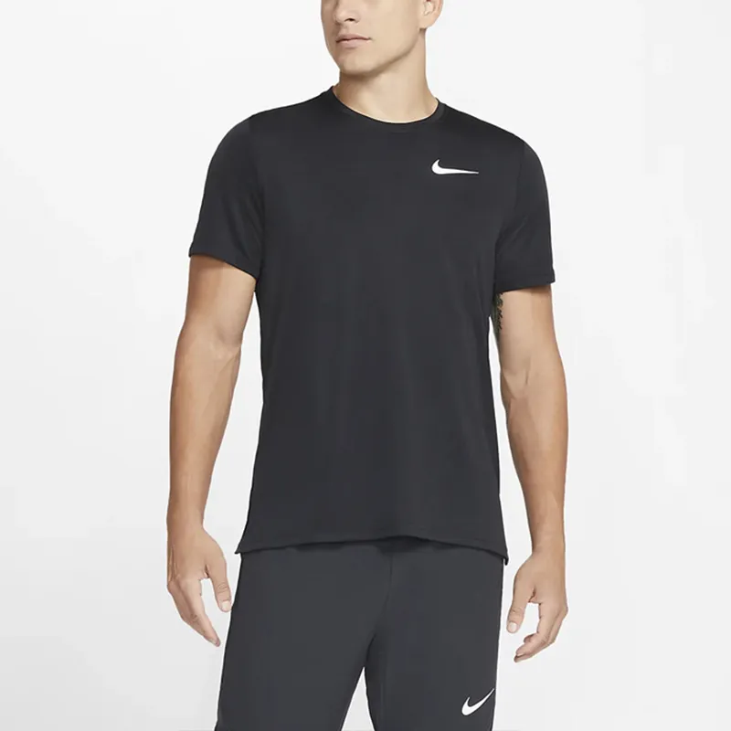 Nike T Shirts Men Black-2