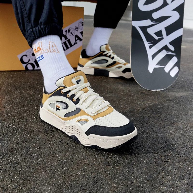FILA FUSION Atv Skate Shoes 'White Brown Black'-7