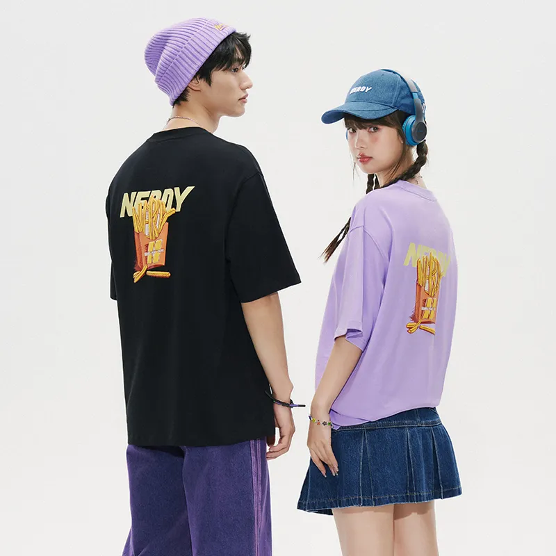 Nerdy T Shirts Unisex Purple-4