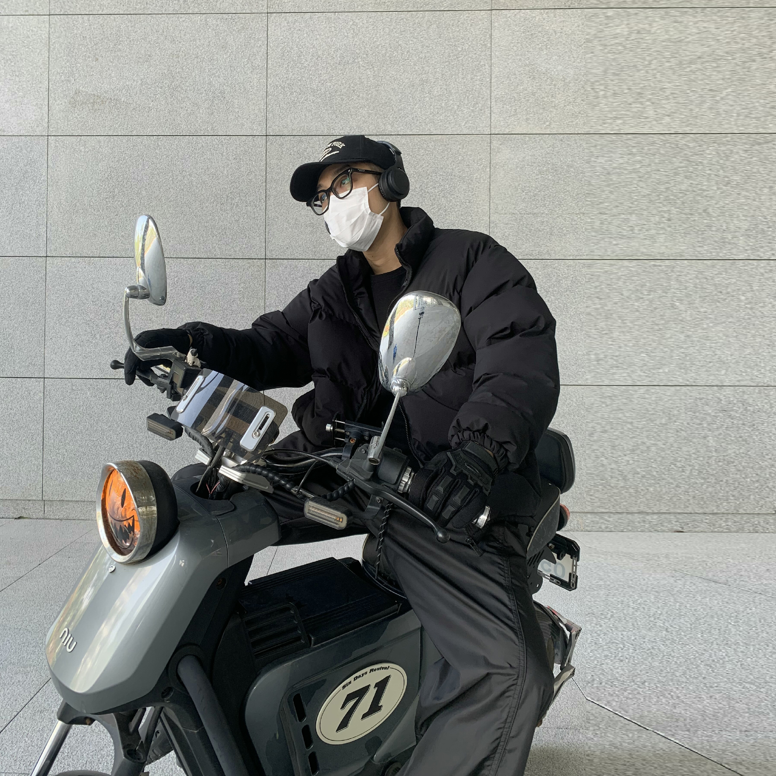 HELIPORT Puffer Jacket Unisex Black - POIZON