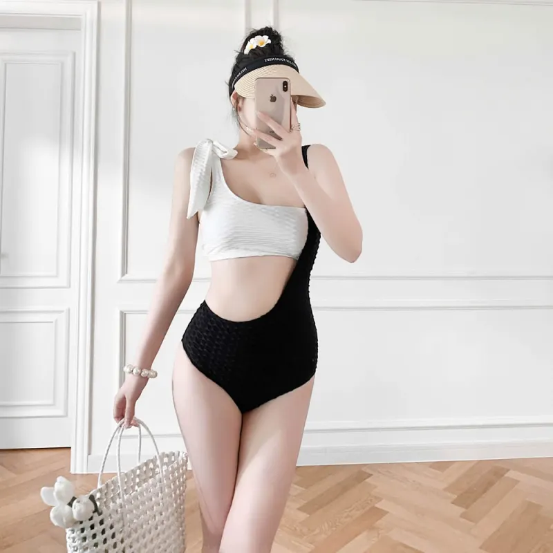 SHAONIAN QI FS22 Sleeveless One-piece Swimsuit Women's-6