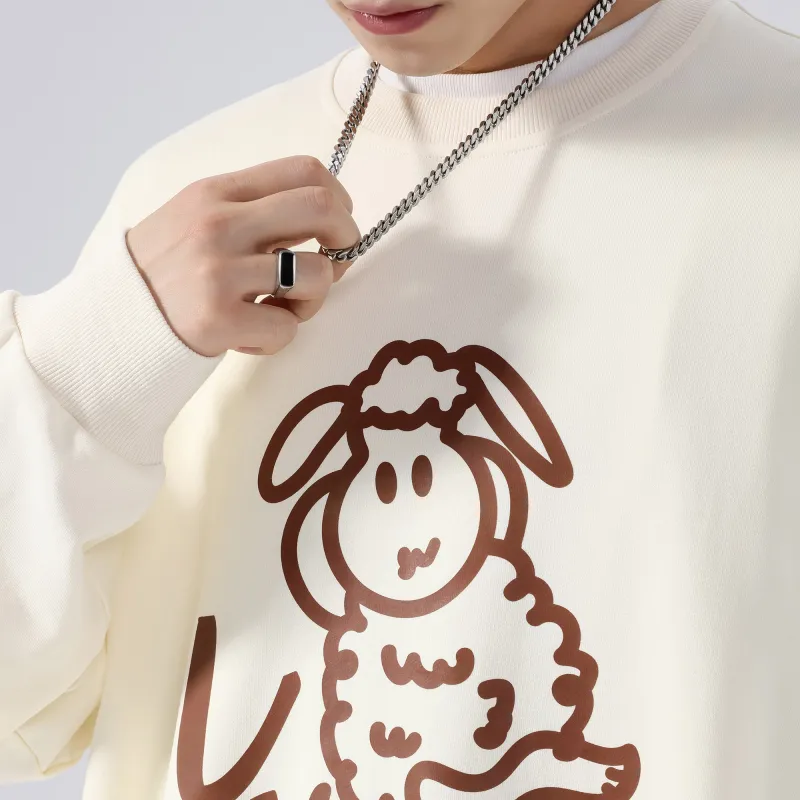 Yvette Sweatshirts Unisex Ecru-5