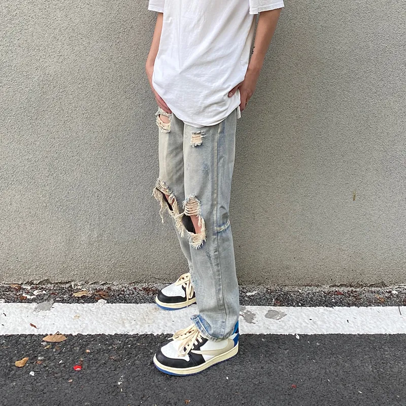COOLALPACA Jeans Unisex Light Blue-3