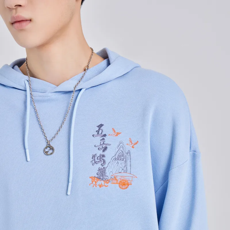 Erke Sweatshirt Men's Whispering Blue-2