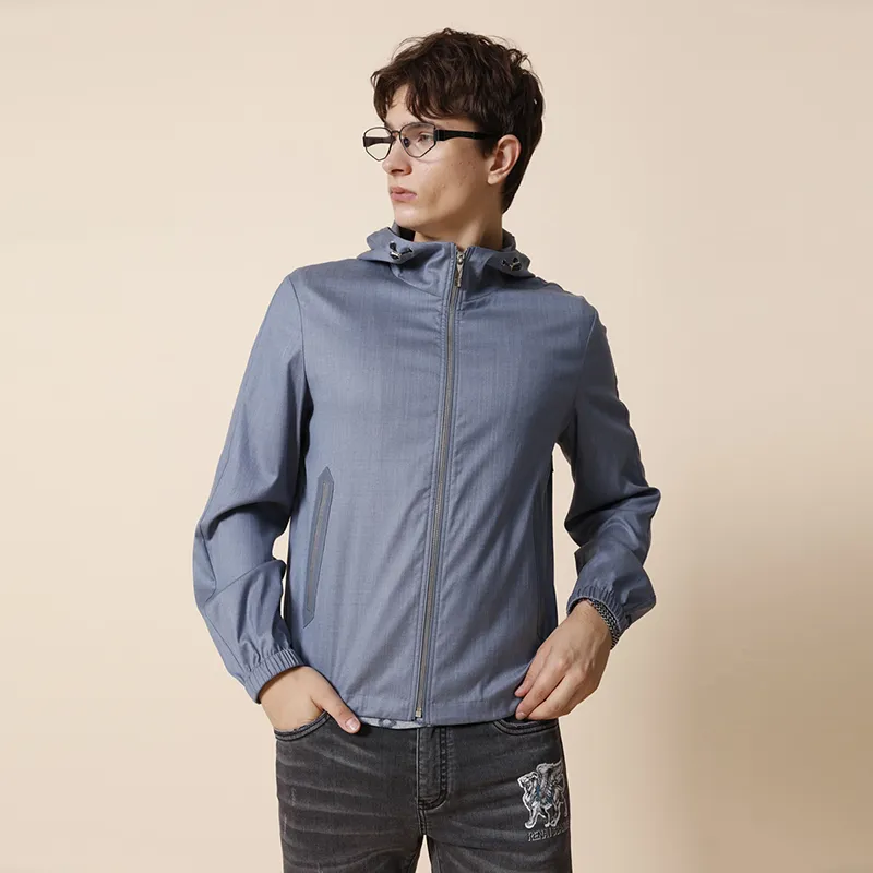 RARE SS22 Jacket Men's Light Cyan-4