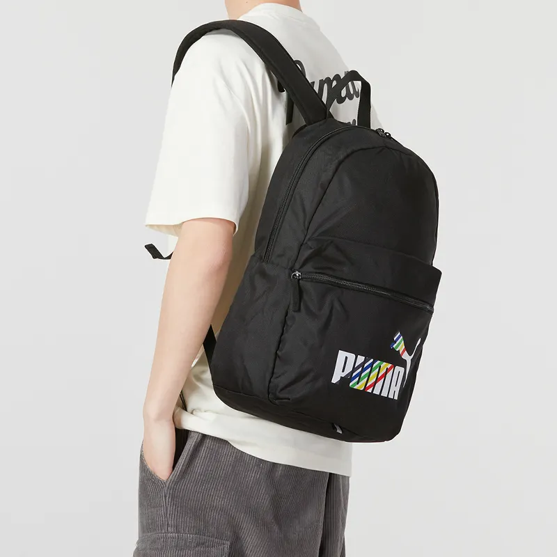 PUMA Fabric Laptop Backpack Regular Unisex Black-2