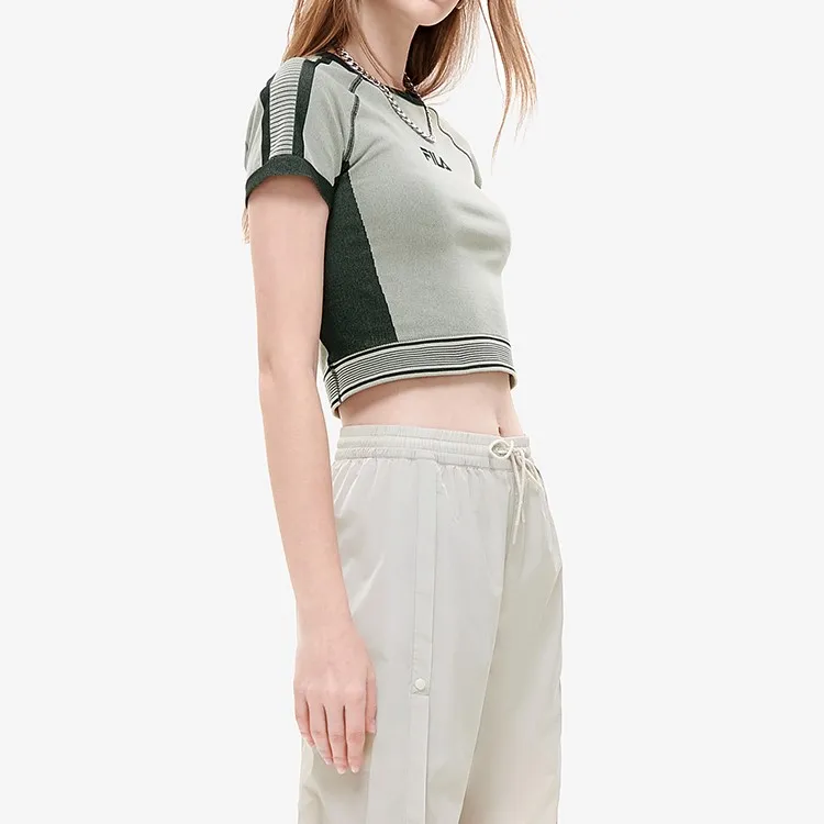 FILA FUSION T-Shirt Women's Beige-3